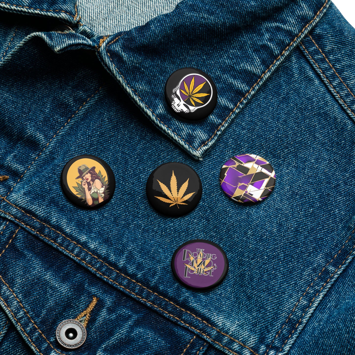 Roaring 420s Lounge Pin Set