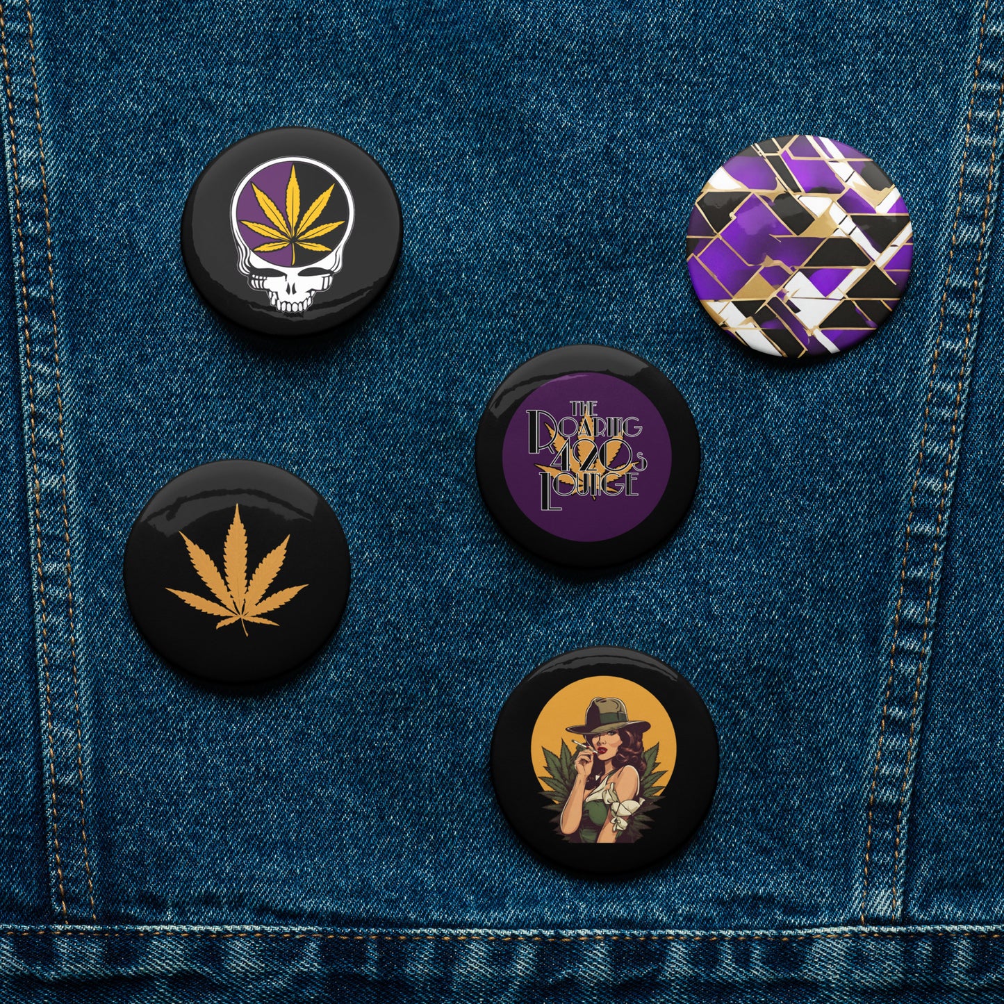 Roaring 420s Lounge Pin Set