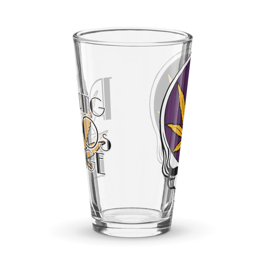 Roaring Deadhead Beverage Glass