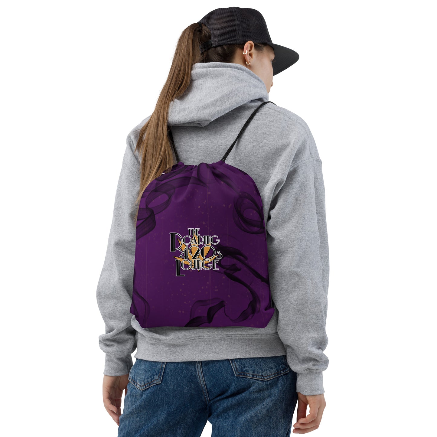 420s Lounge Drawstring bag