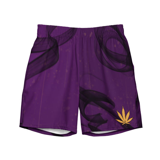 Gold Leaf Swim Trunks