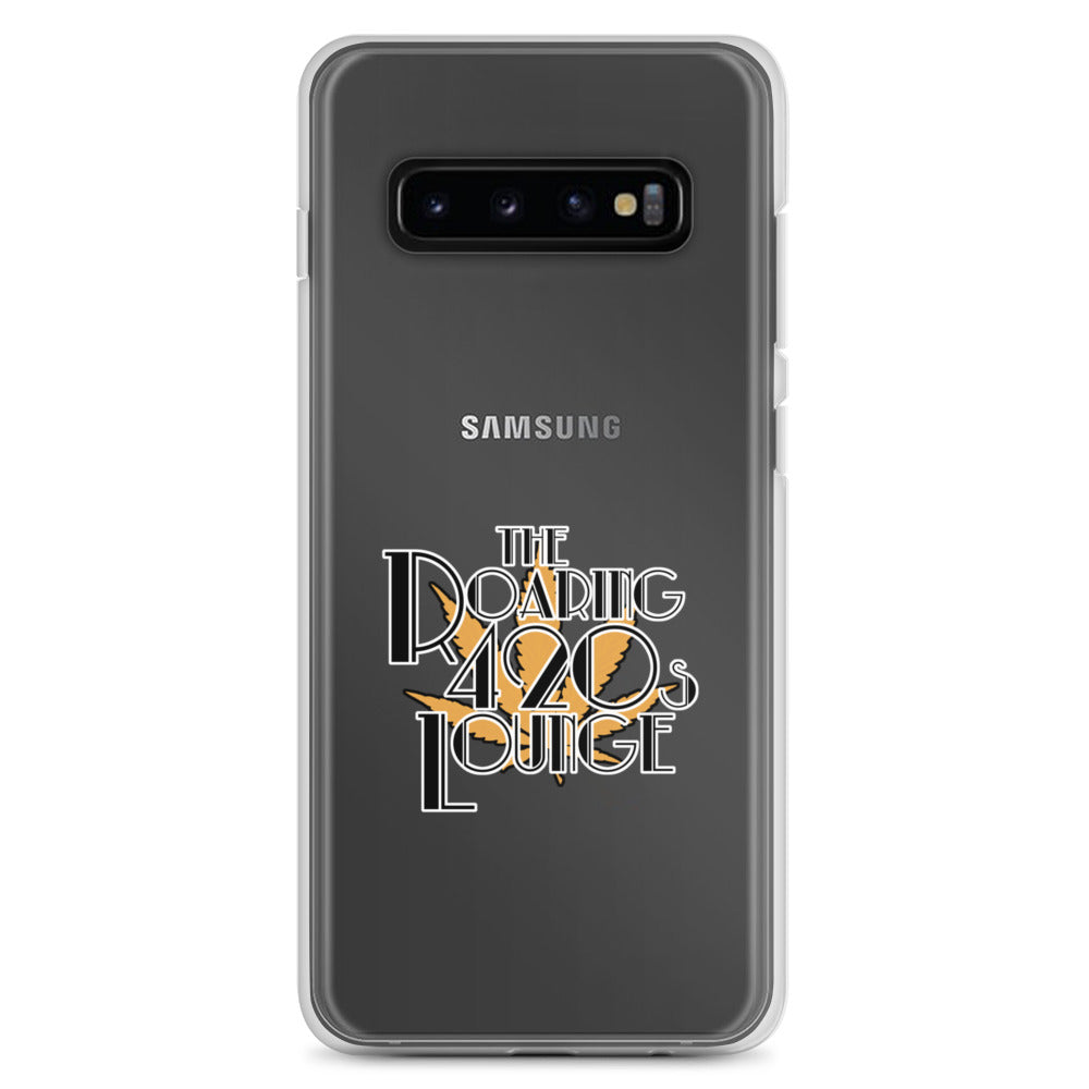 420s Lounge Logo Clear Samsung Case