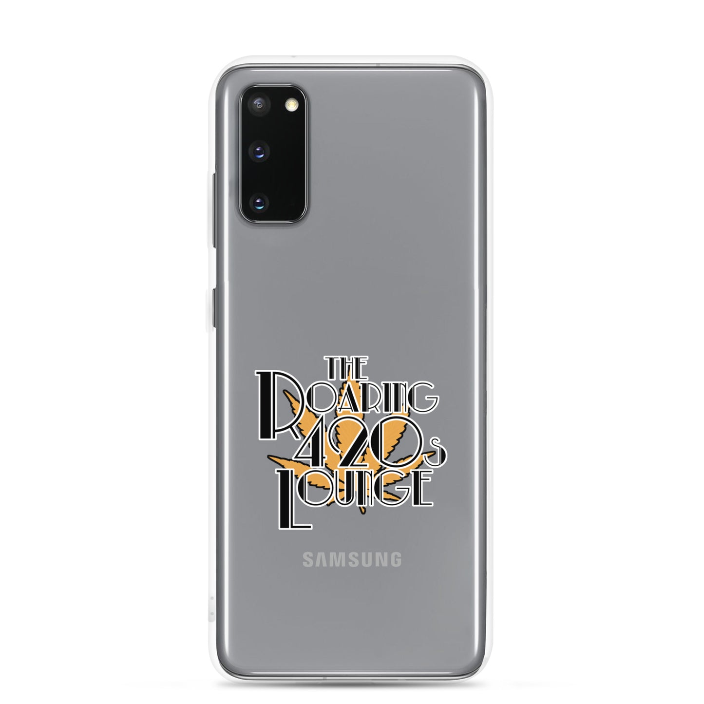 420s Lounge Logo Clear Samsung Case