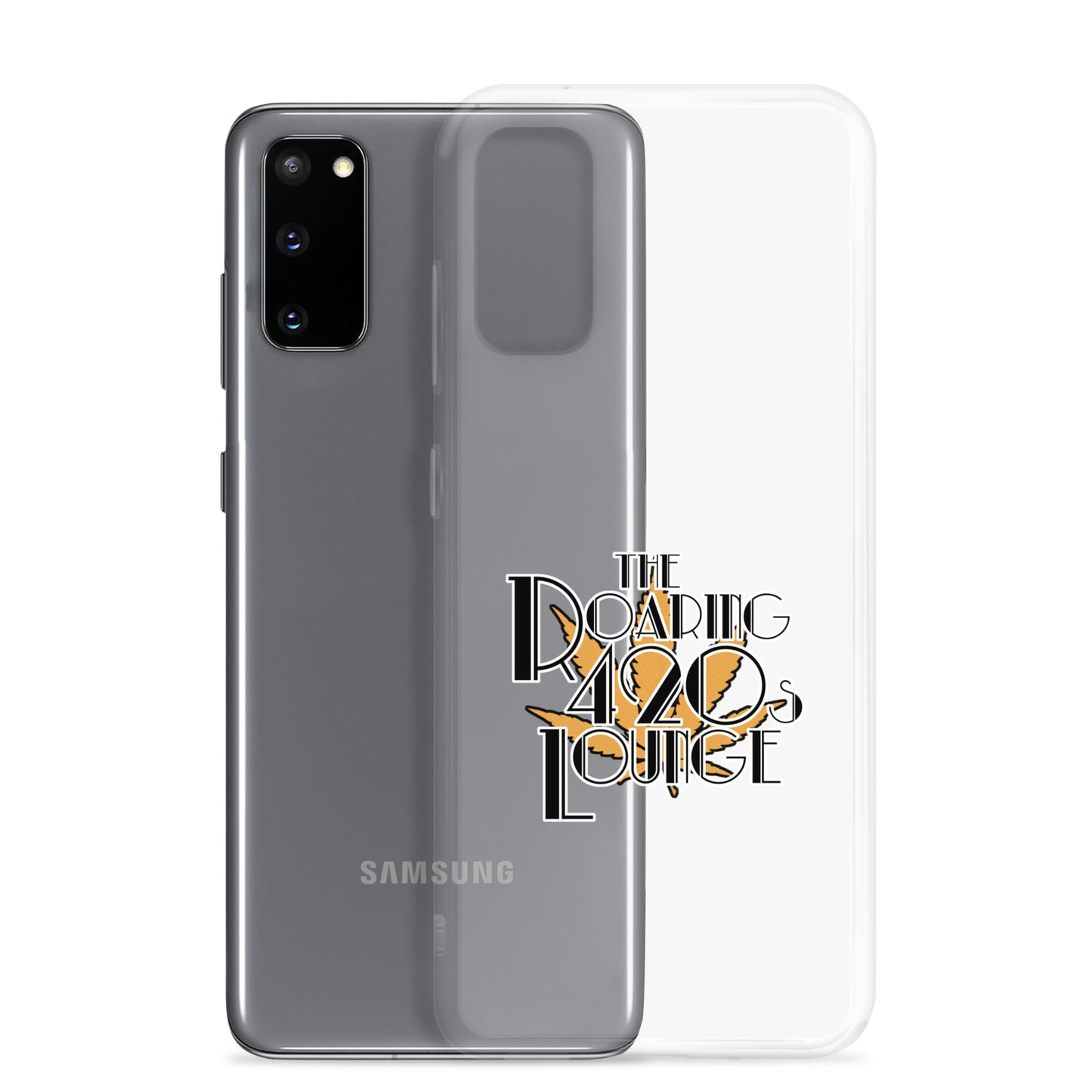 420s Lounge Logo Clear Samsung Case