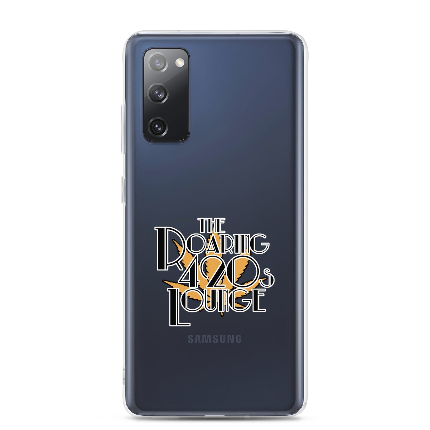 420s Lounge Logo Clear Samsung Case
