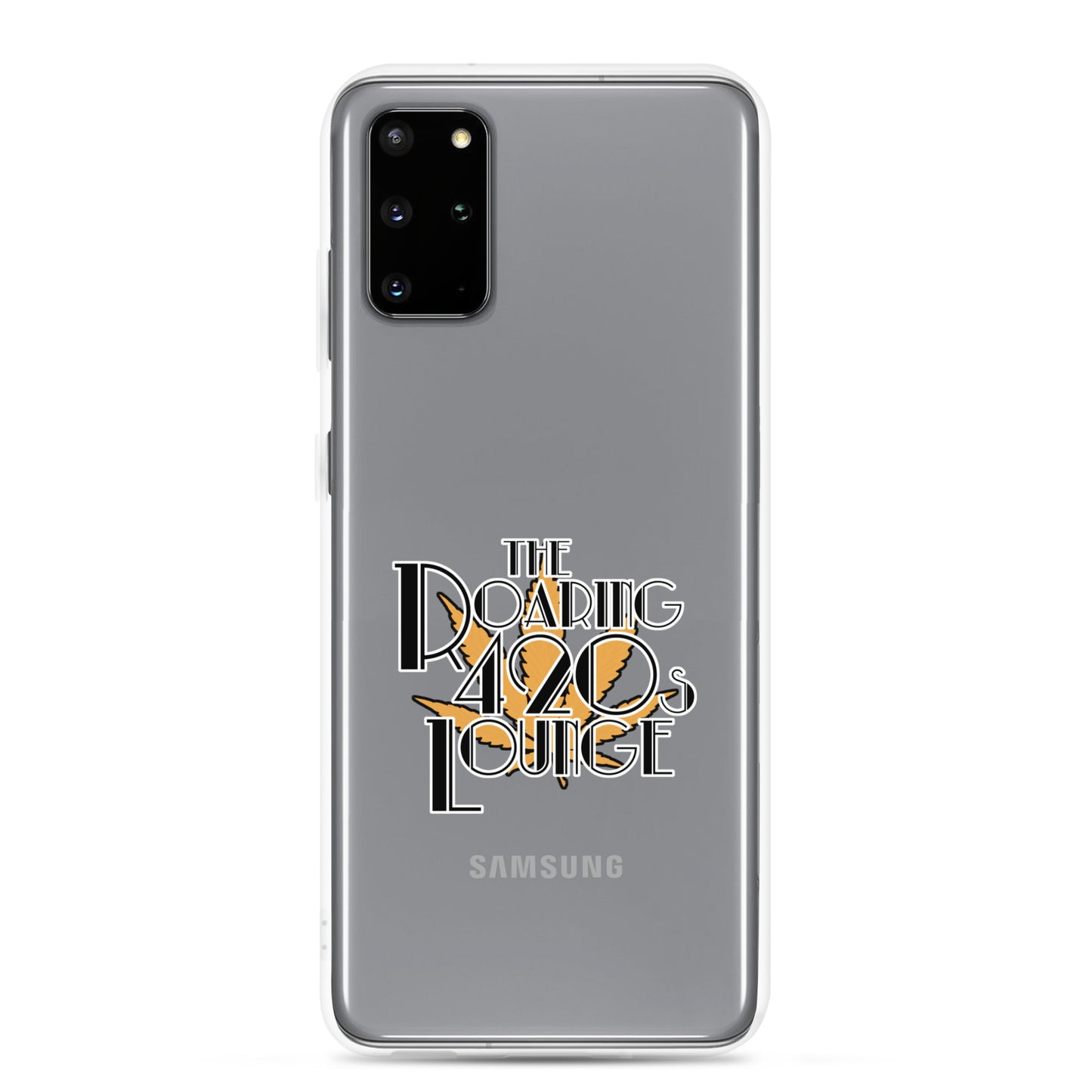 420s Lounge Logo Clear Samsung Case