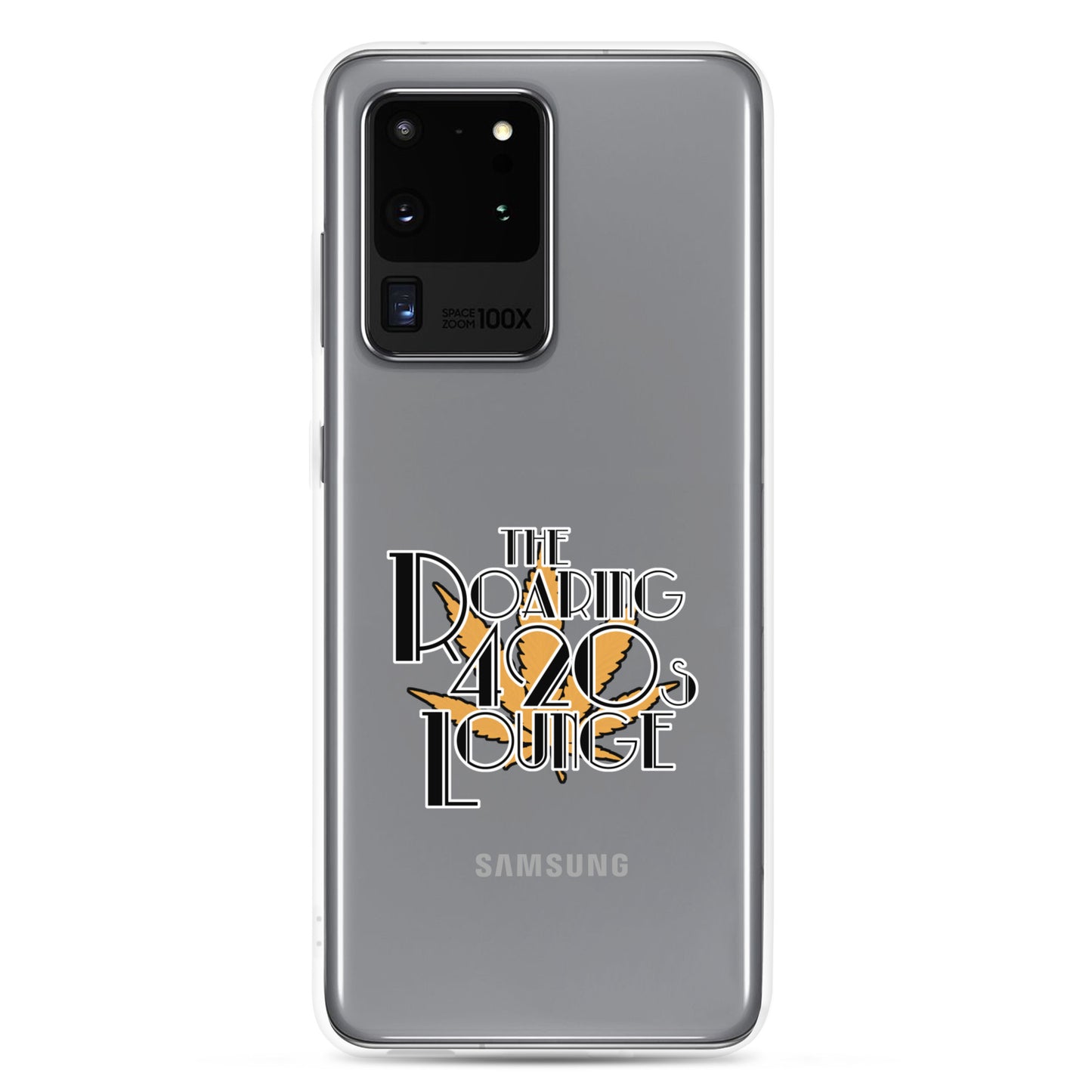 420s Lounge Logo Clear Samsung Case