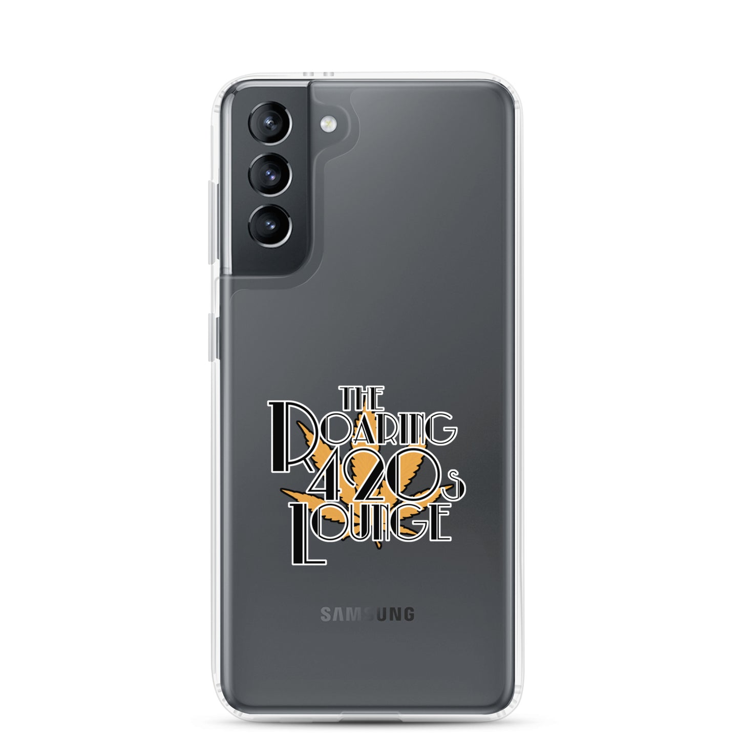 420s Lounge Logo Clear Samsung Case