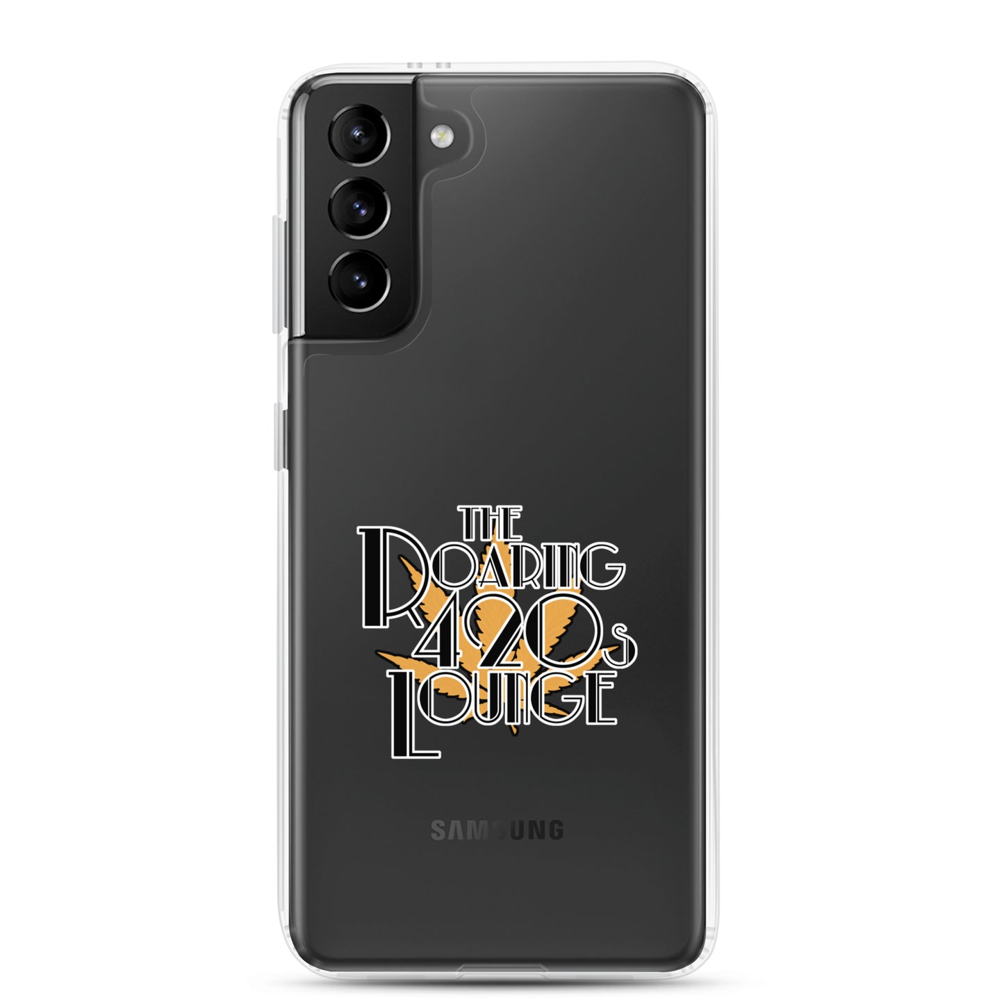 420s Lounge Logo Clear Samsung Case