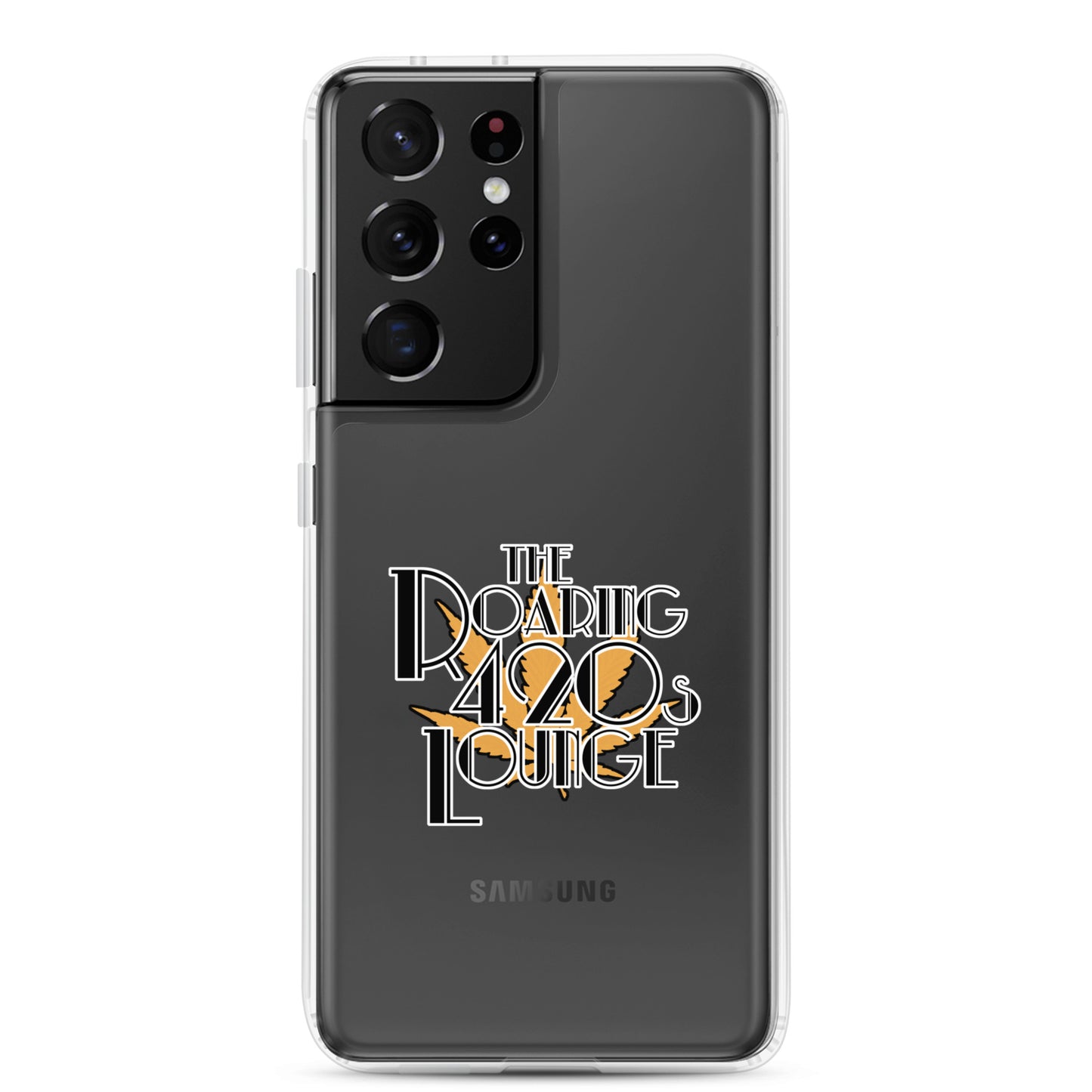 420s Lounge Logo Clear Samsung Case