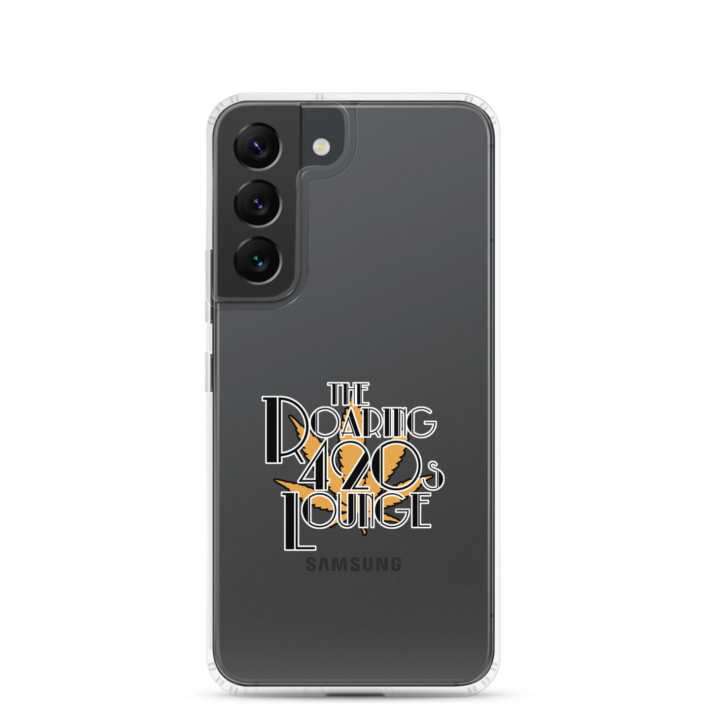 420s Lounge Logo Clear Samsung Case