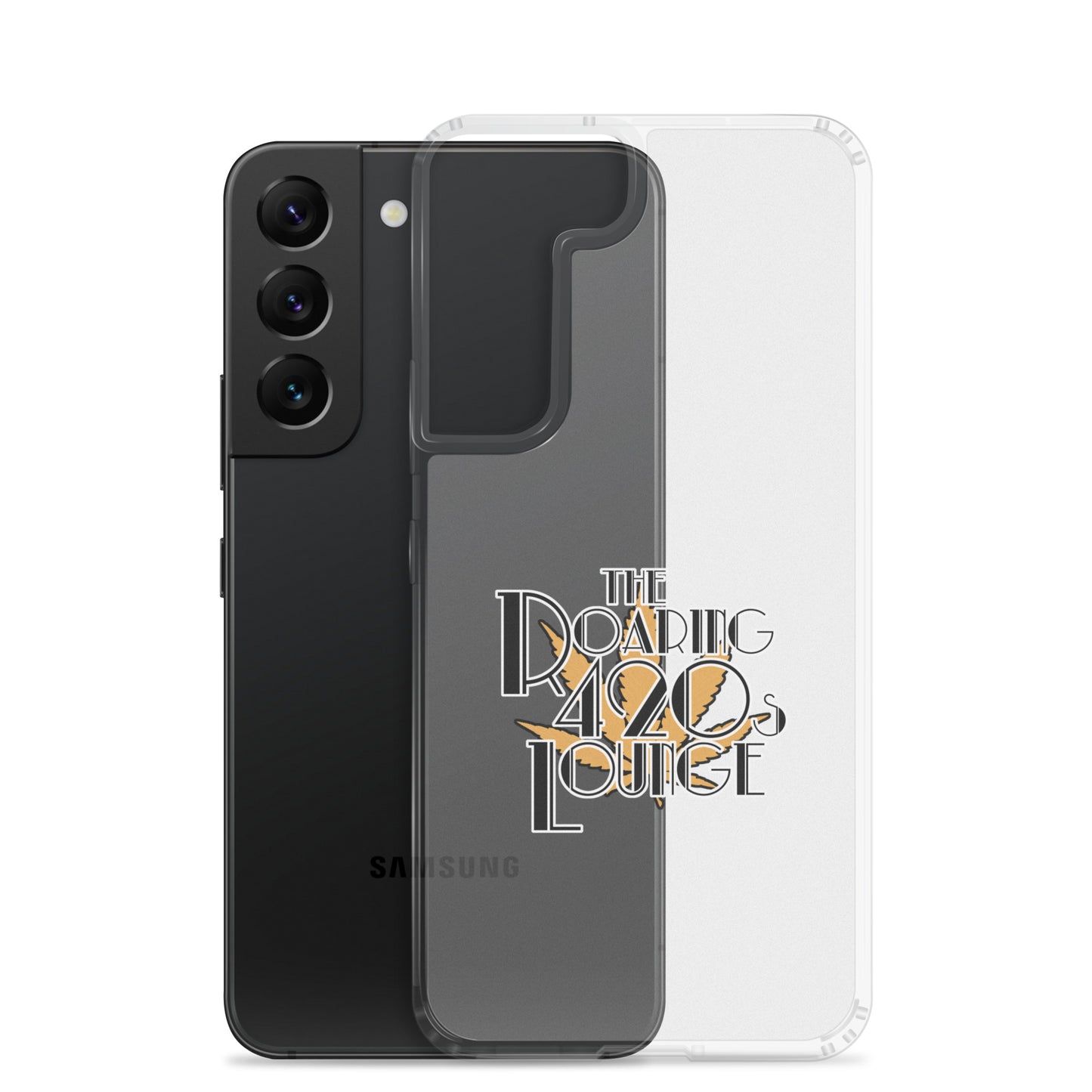 420s Lounge Logo Clear Samsung Case