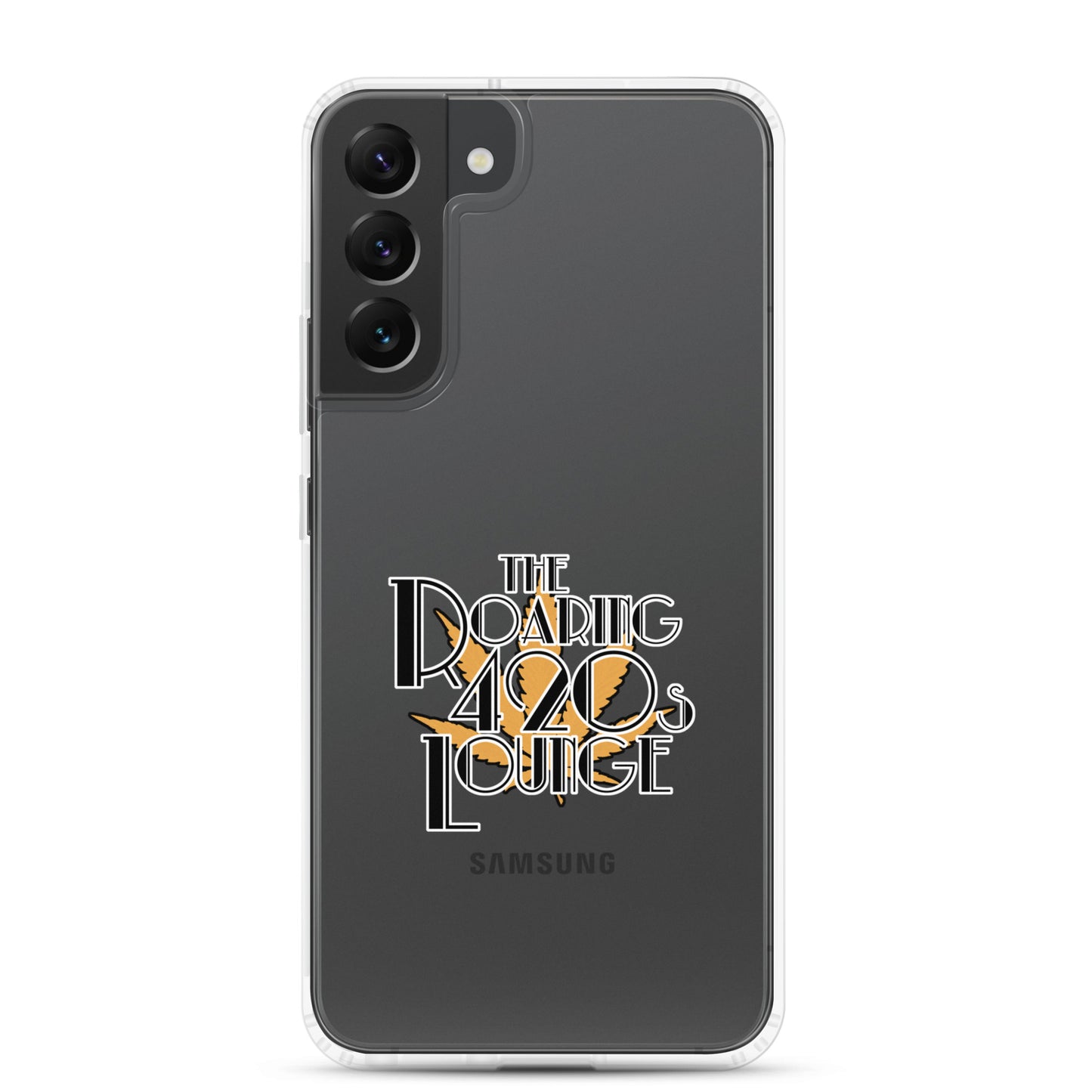 420s Lounge Logo Clear Samsung Case