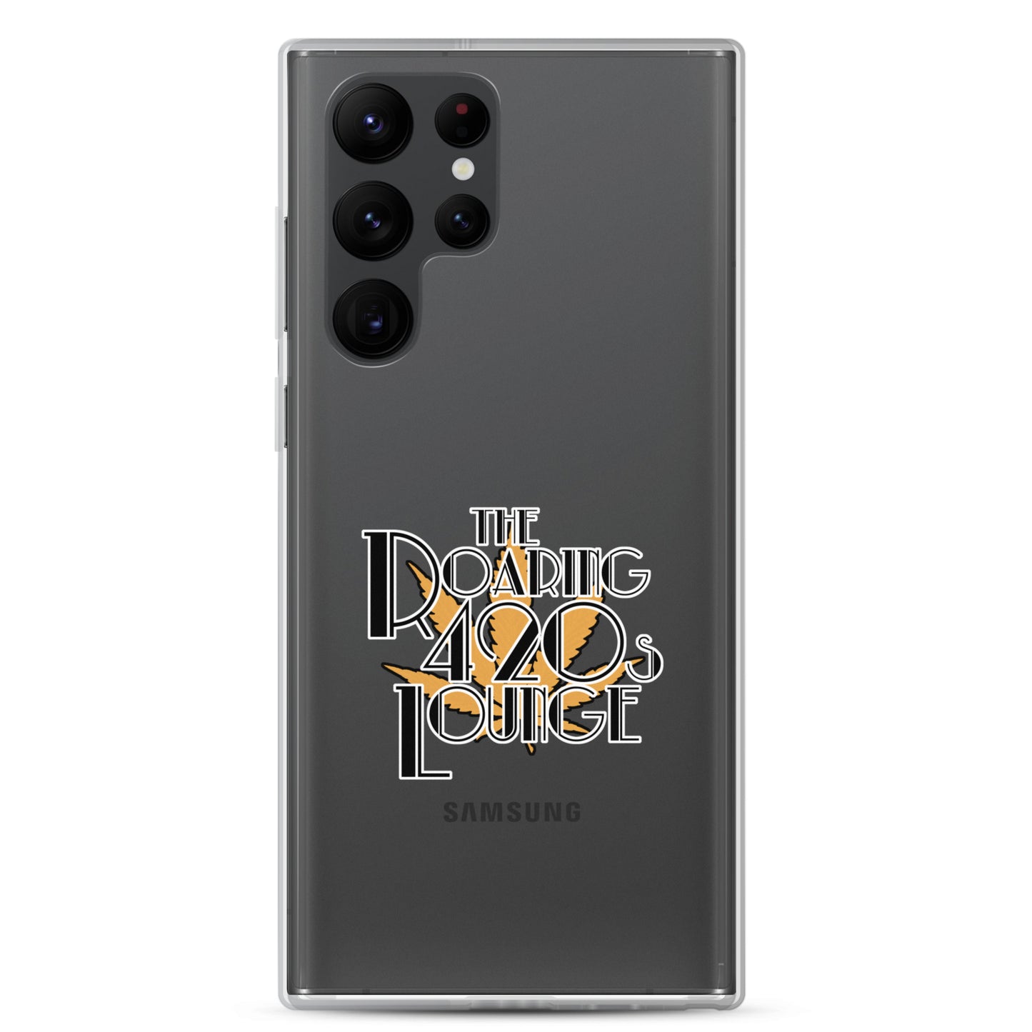 420s Lounge Logo Clear Samsung Case