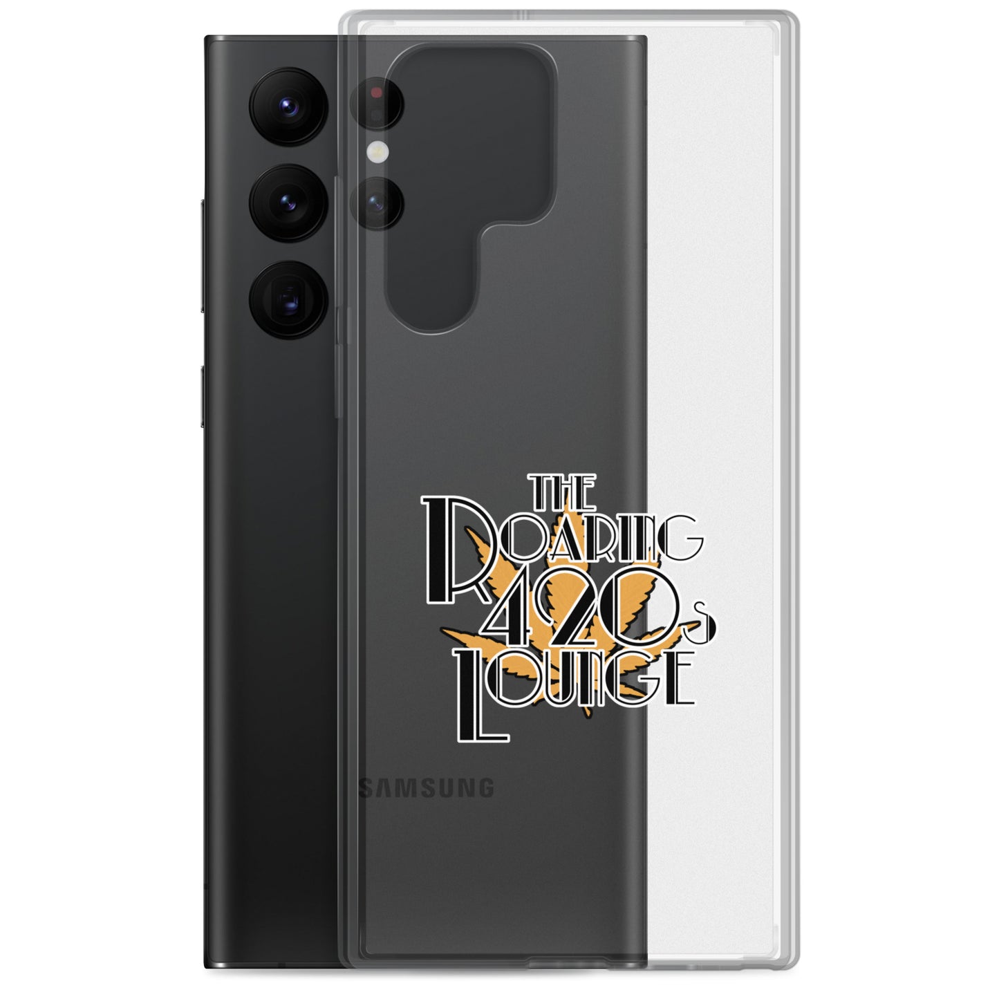 420s Lounge Logo Clear Samsung Case