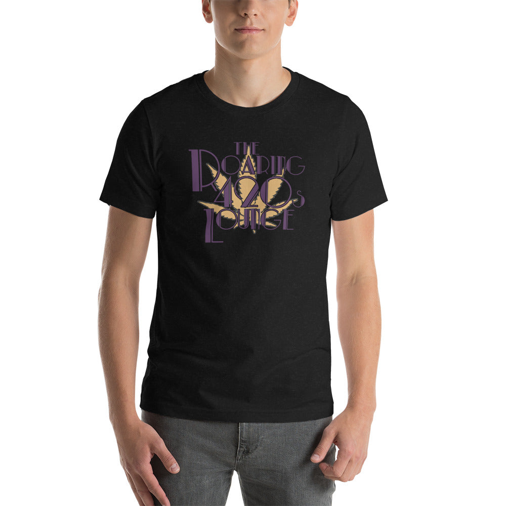 Roaring 420s Lounge Inverse Logo Tee